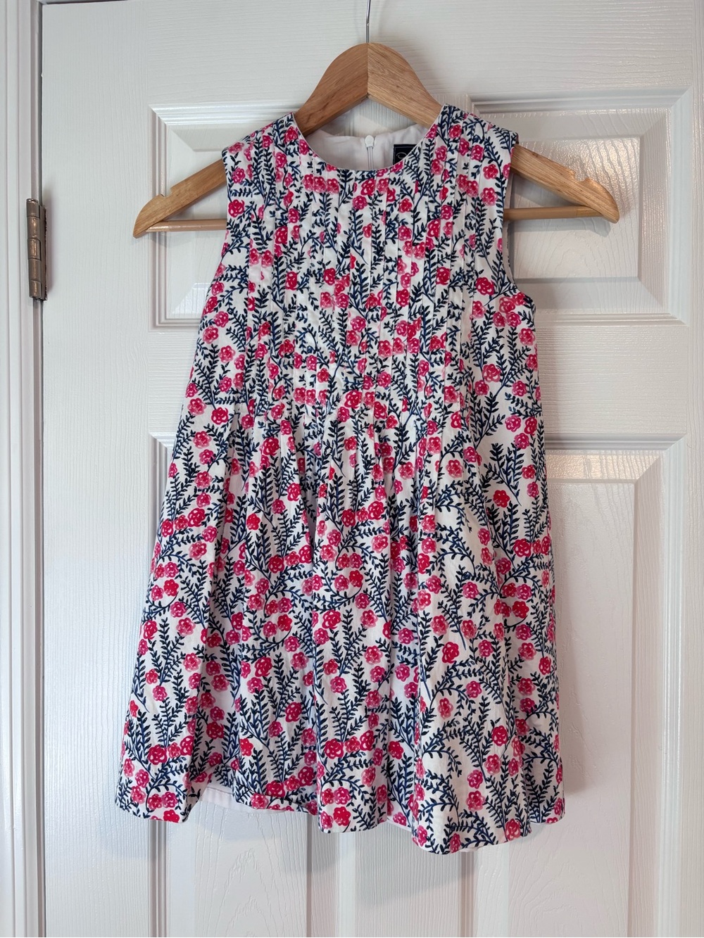 Oscar de la Renta floral print girls dress size 8Y